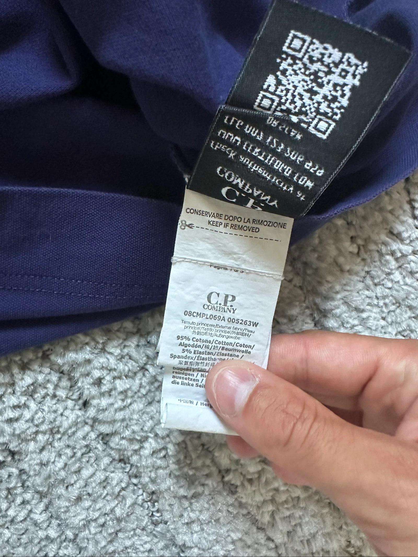 CP Company | CP Company Camisa Púrpura | Talla M – photo 5